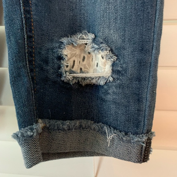 Jeans Red Camel skinny Capri denim pants Zaza Girls size 8 NWT - Picture 6 of 9